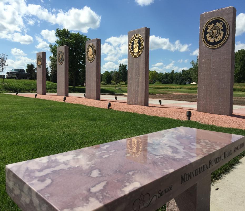 Vet Memorial in Dell Rapids, SD